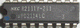 NEC uPD2114LC Static RAM 2114
